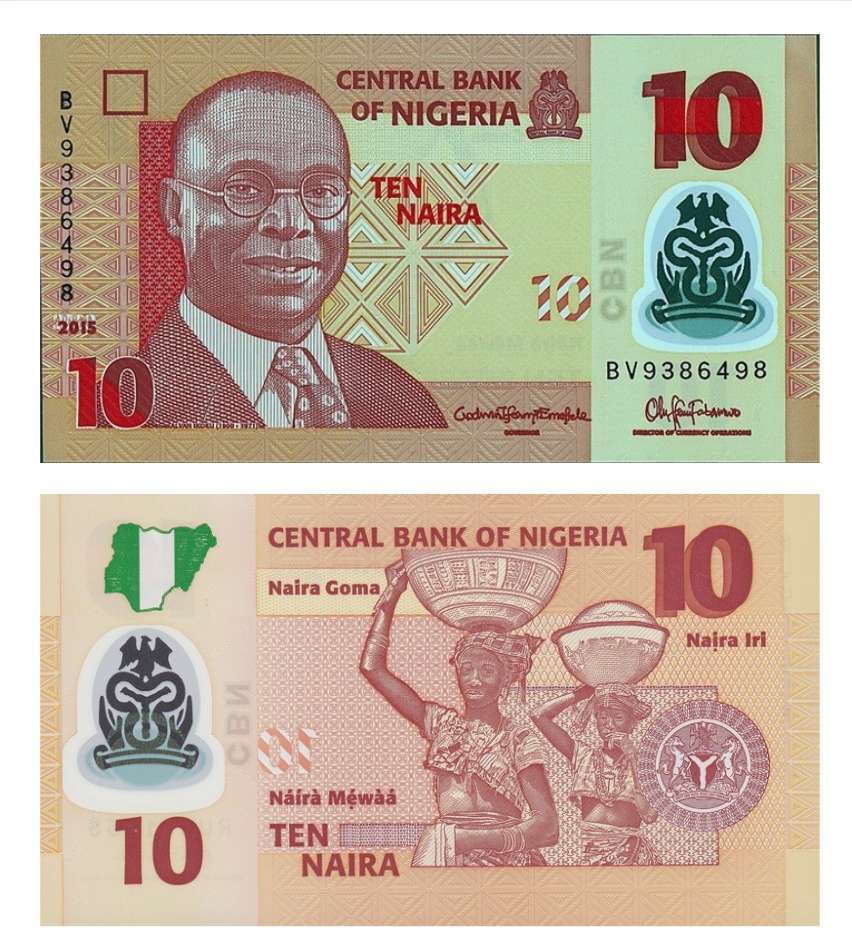 10 Naira Note Ten Naira Note