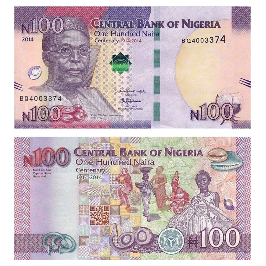 100 Naira 100 Naira Nore