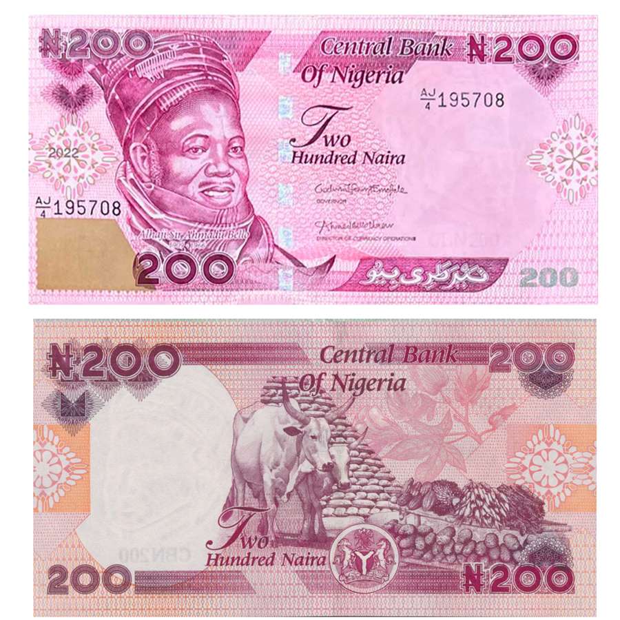 200 Naira Two Hundred Naira