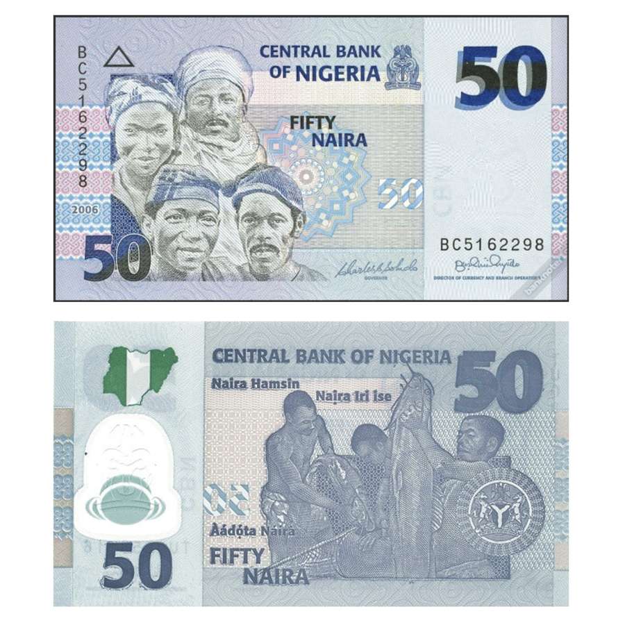 50 Naira Fifty Naira Note